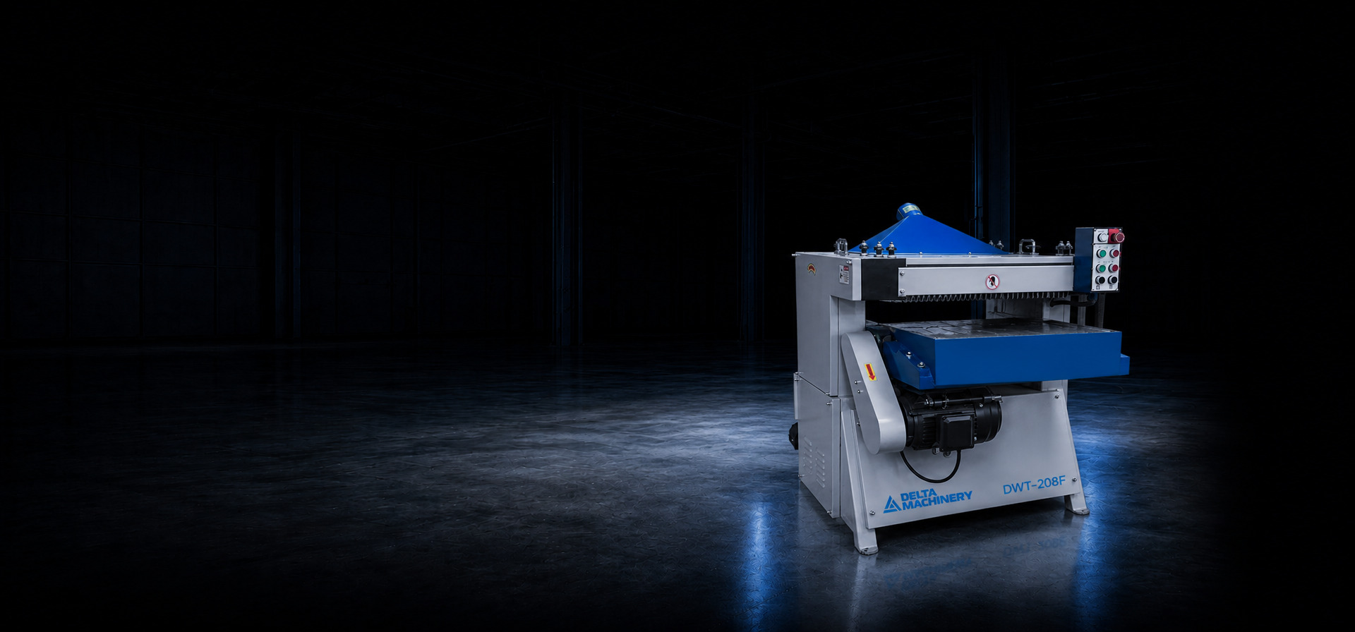 Рейсмусовый станок DELTAMACHINERY DWT-208F двухсторонний главное фото