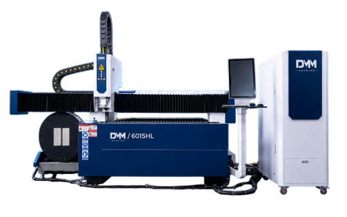 Комбинированный оптоволоконный лазерный станок DMM 6015HL (1500W)